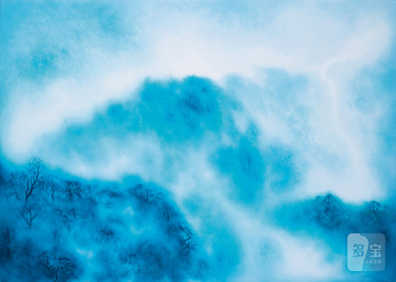 何金安 HE JINAN (b.1980) 春山 spring mountain